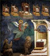 GIOTTO di Bondone, Vision of the Thrones